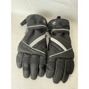 Swiss Tech Women’s Winter Ski Gloves Size S Black Thinsulate Insulated